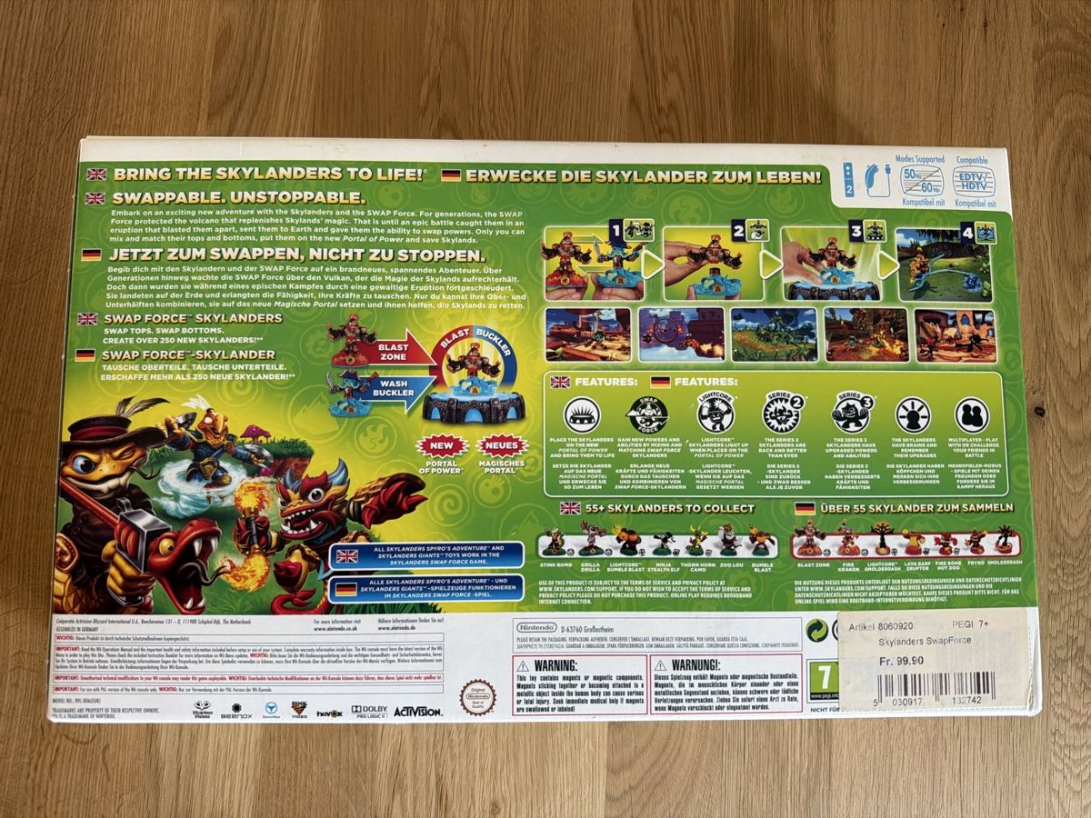 Giochi: Skylanders Swap Force Starter Pack Wii neu – Nuovo e nell'imballaggio originale da Hauptwil venduto da Tifosi92 1
