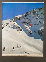 Original Vintage Poster - Piz Corvatsch  / Mit Seilbahn