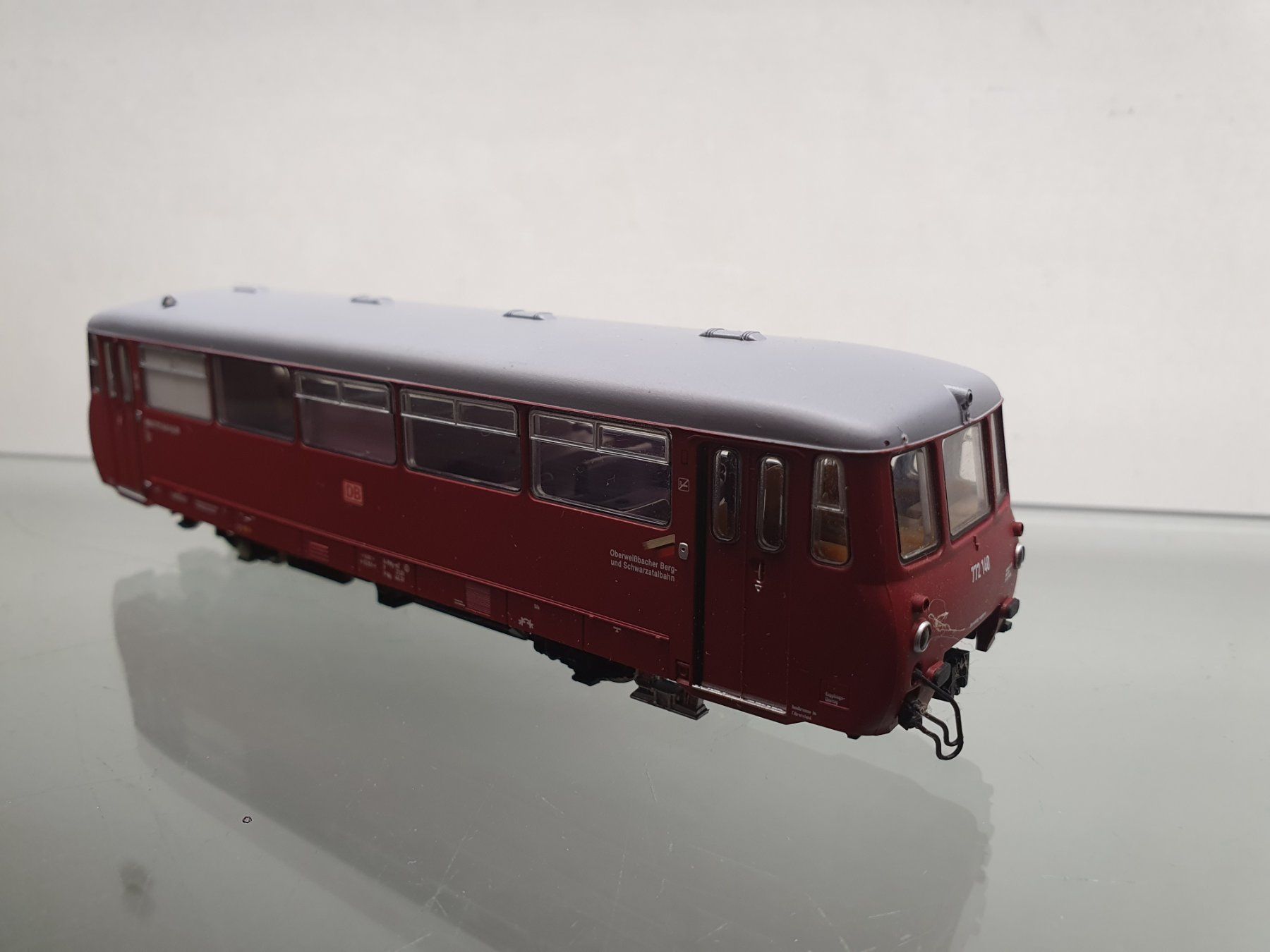 Brawa Modellini di ferrovie: BRAWA:DC: SCHIENENBUS ROT 44128 OVP – Usato da Biglen venduto da taunus82 2