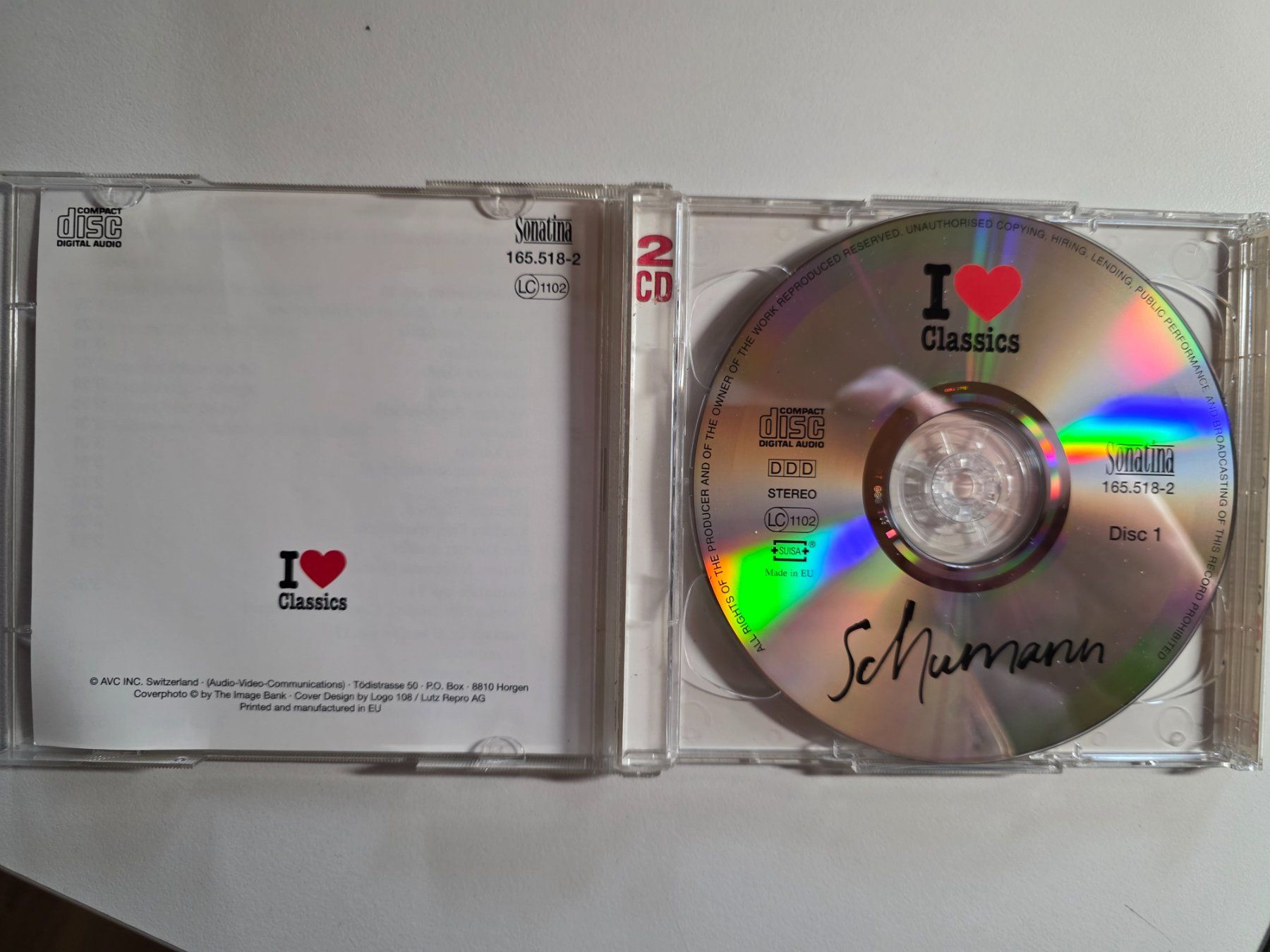 CD: CD Schumann Piano Concerto Träumerei Fantasy – Usato da Walterswil BE venduto da Lonitti 1