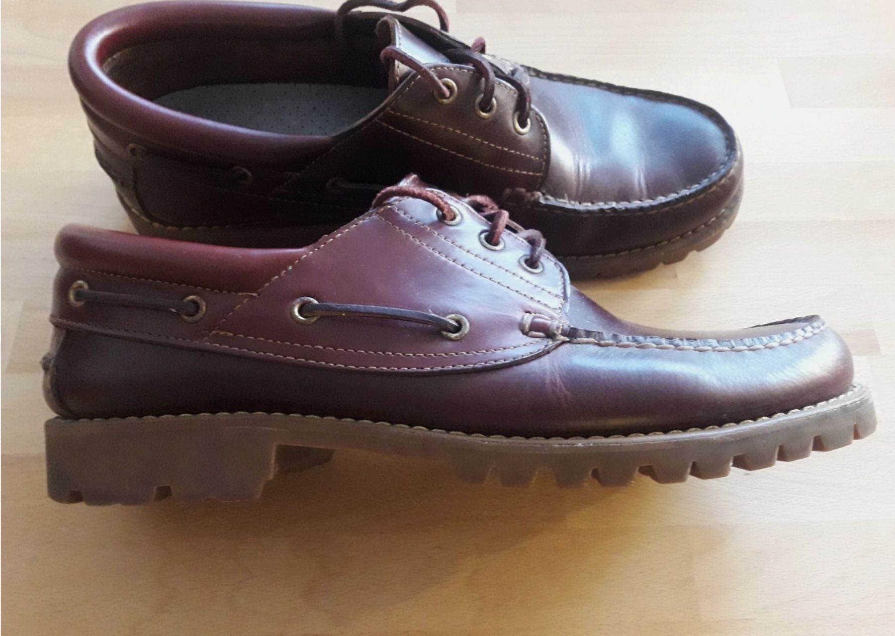 Clarks Scarpe da uomo: Clarks Bootsschuh Burgund 46 – Nuovo (secondo la descrizione) da Schenkon venduto da magier54 1