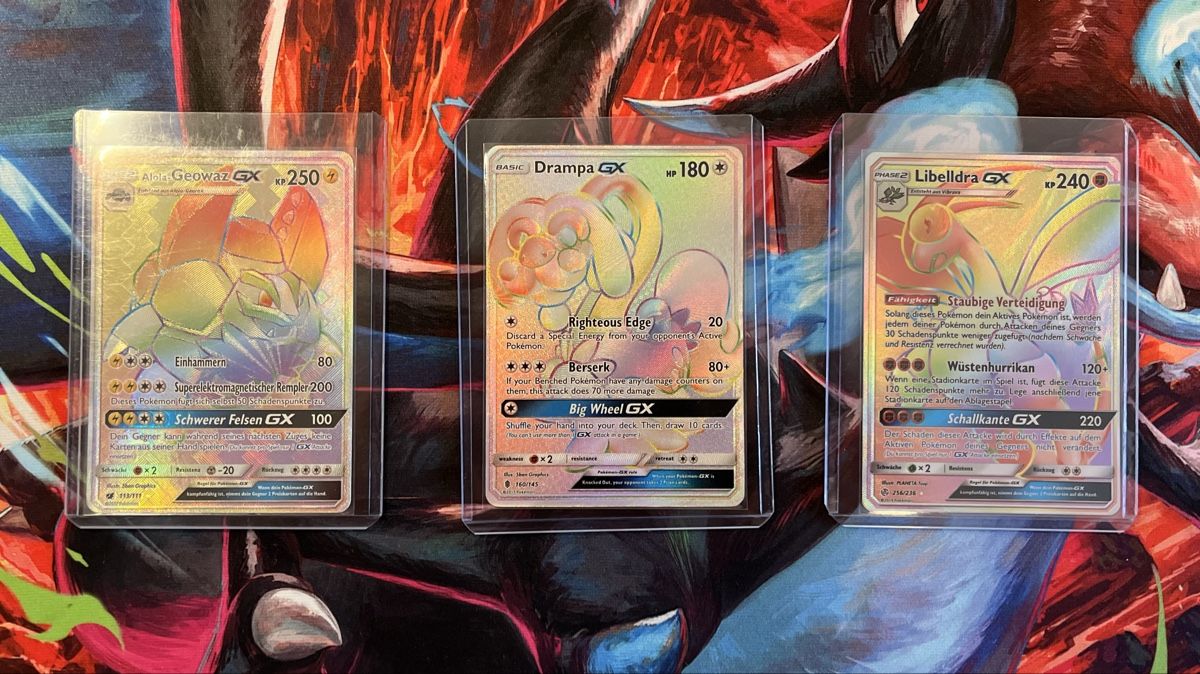 Cartoline: Pokemon Gx-Secret Rare  – Usato da Wädenswil venduto da pet_2g8j