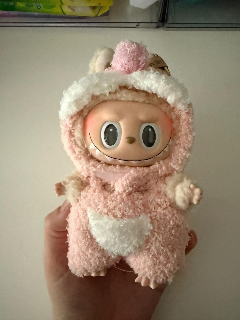 Pop Mart Statuette: Original Pop Mart Labubu Exciting Macaron Farbe: Soymilk – Usato da Bachenbülach venduto da Shukkley 5