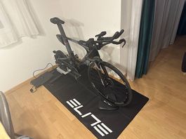 Felt IA TT Bike inkl. Elite Rollentrainer