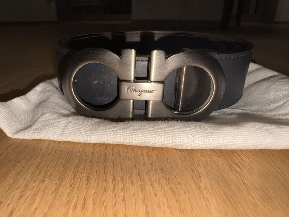 Salvatore Ferragamo Gürtel: Salvatore Ferragamo Double Gancini Leather Belt – Neu und originalverpackt aus Zürich von sar_ck7h 1