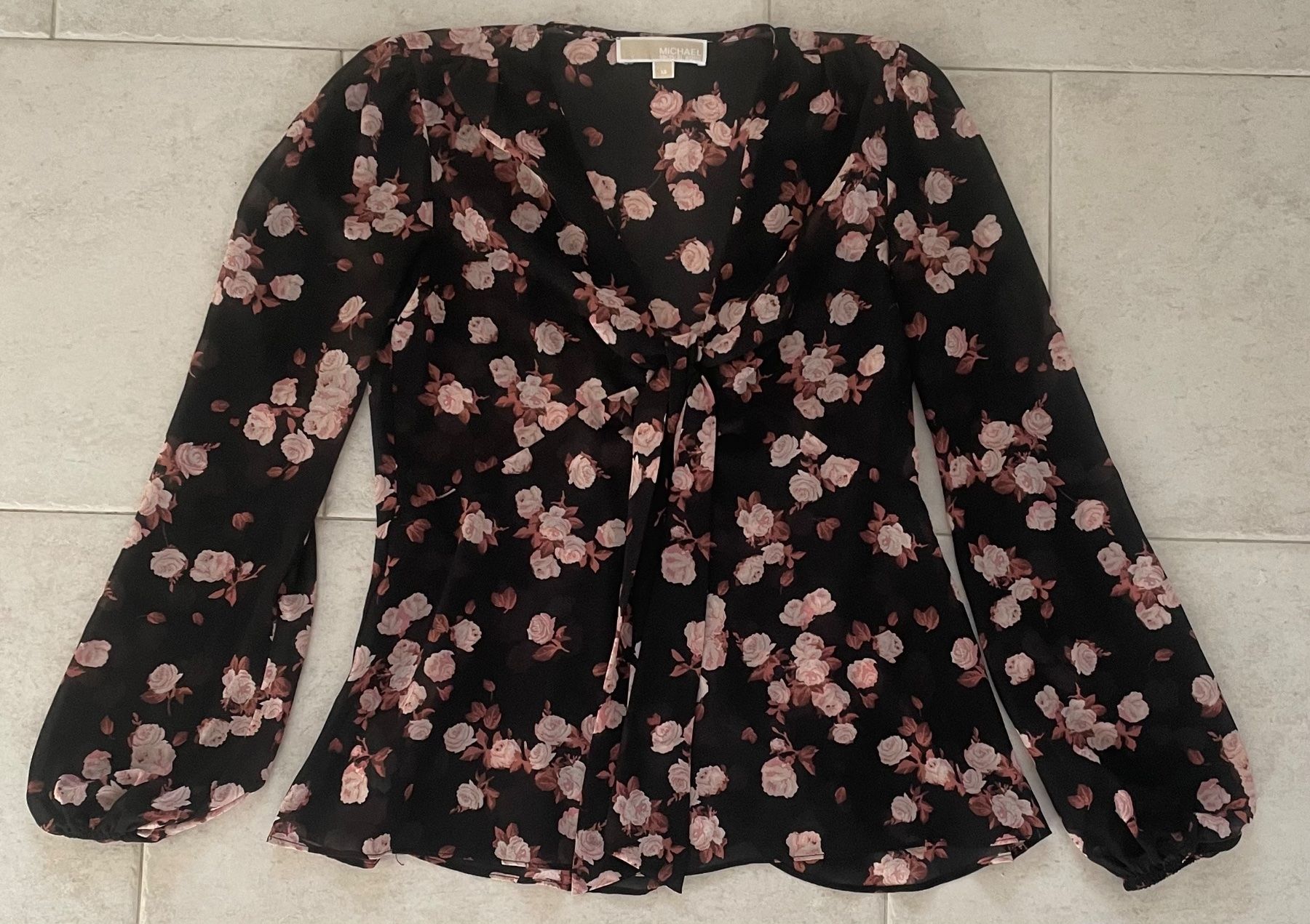 Michael Kors Camicette: Michael Kors, raffinierte halbtransparente Bluse, Grösse XS – Usato da Niederweningen venduto da baghirac 2