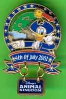 DISNEY  4th of July 2001  DONALD