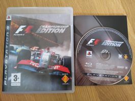 F1 Championship Edition PlayStation 3 Spiel