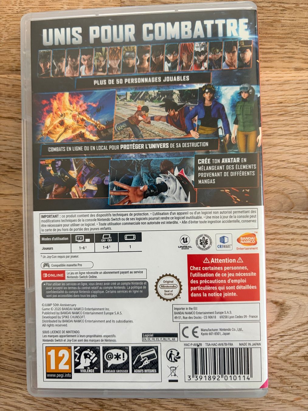 Nintendo Giochi: Jump force deluxe édition nintendo switch – Usato da Bellelay venduto da tif_xh6r 1