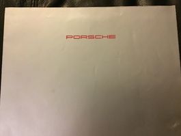Porsche Programm Posterprospekt 16 Seiten o. Jahrgang