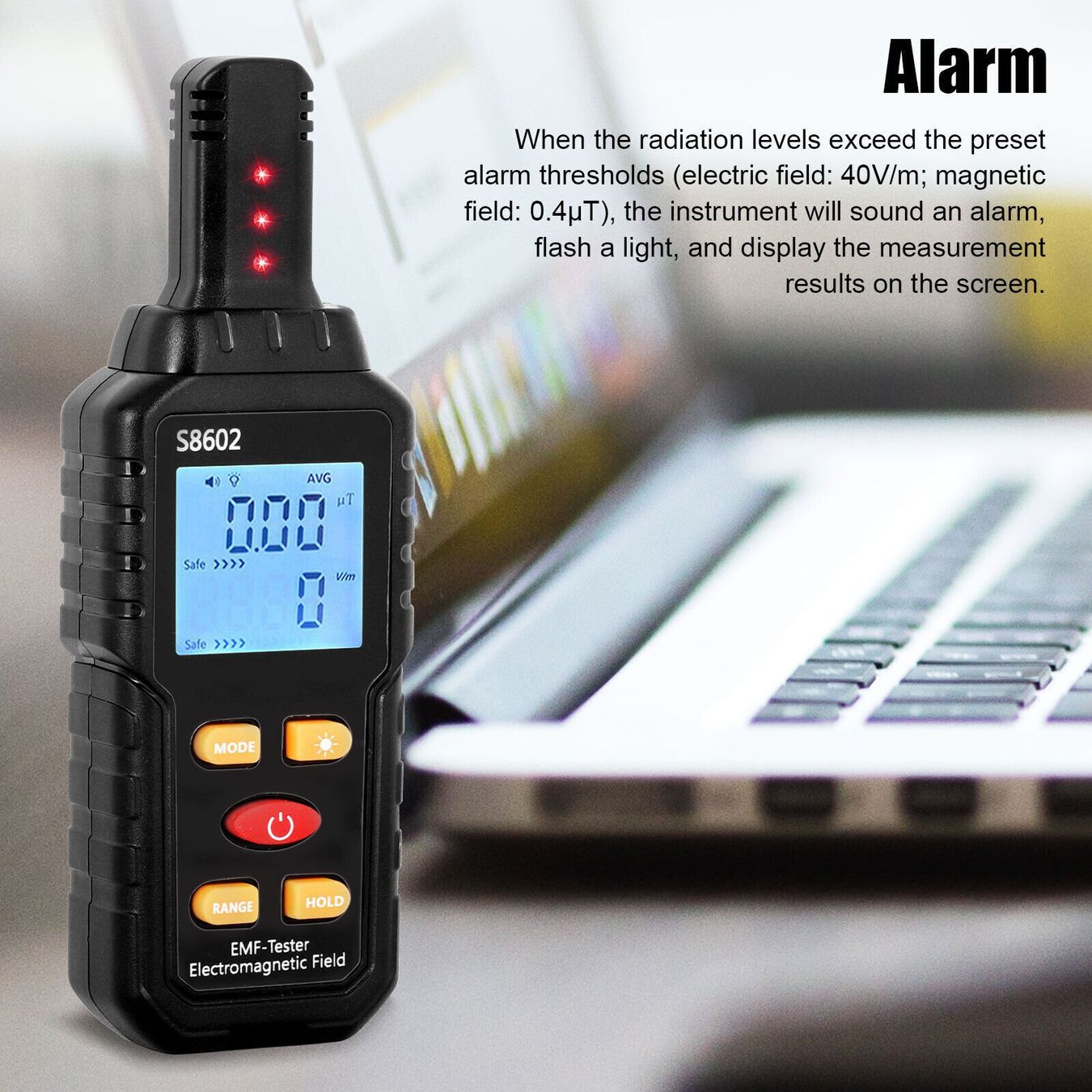 Misurare: Strahlungsdetektor Dosimeter EMF Meter EM Tester – Nuovo e nell'imballaggio originale da Horw venduto da Arta20000 6