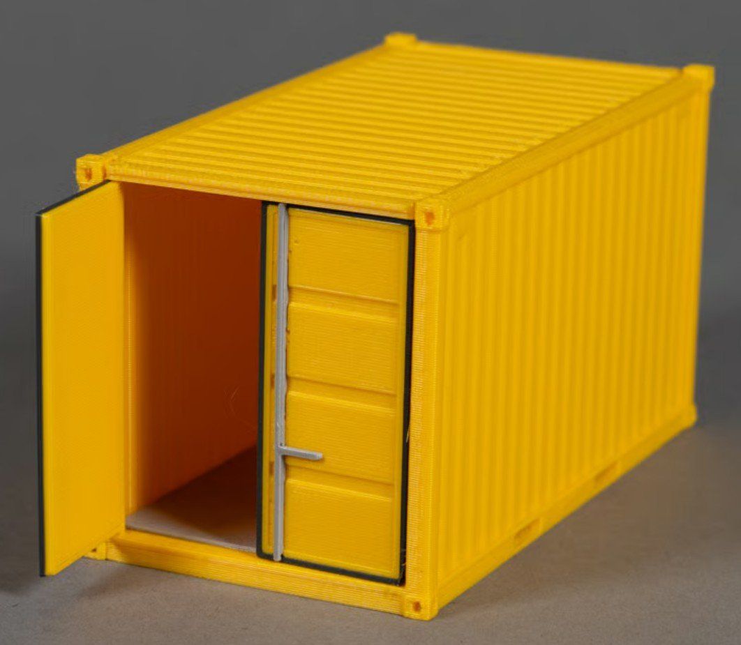 Kit di modellismo & Modellini statici: MSM 5704.01 Materialcontainer 15fuss gelb – Nuovo e nell'imballaggio originale da Dagmersellen venduto da FBM-Bacheli