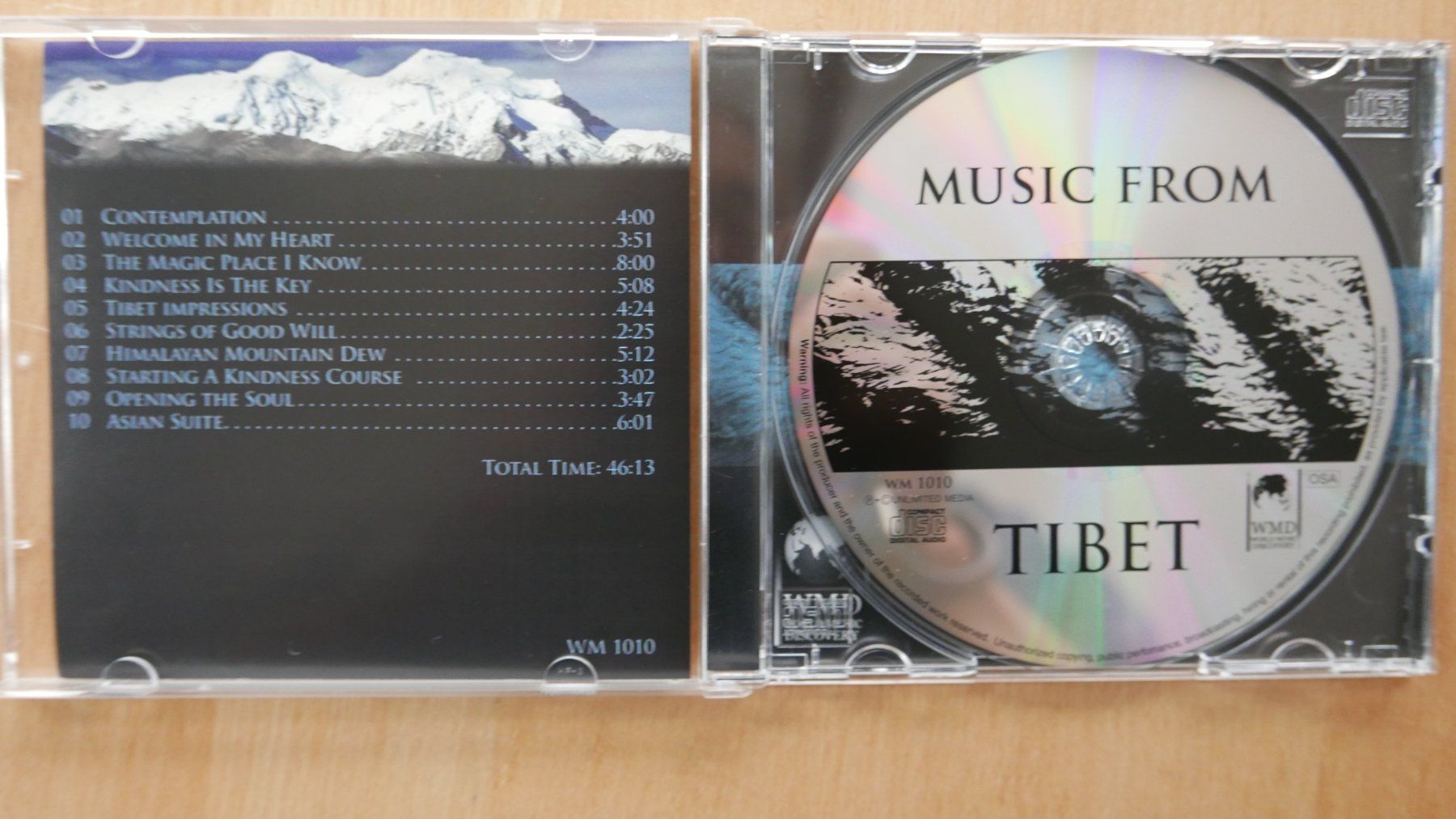 CDs: CD  Music from  Tibet – Gebraucht aus Rotkreuz von nigal 1