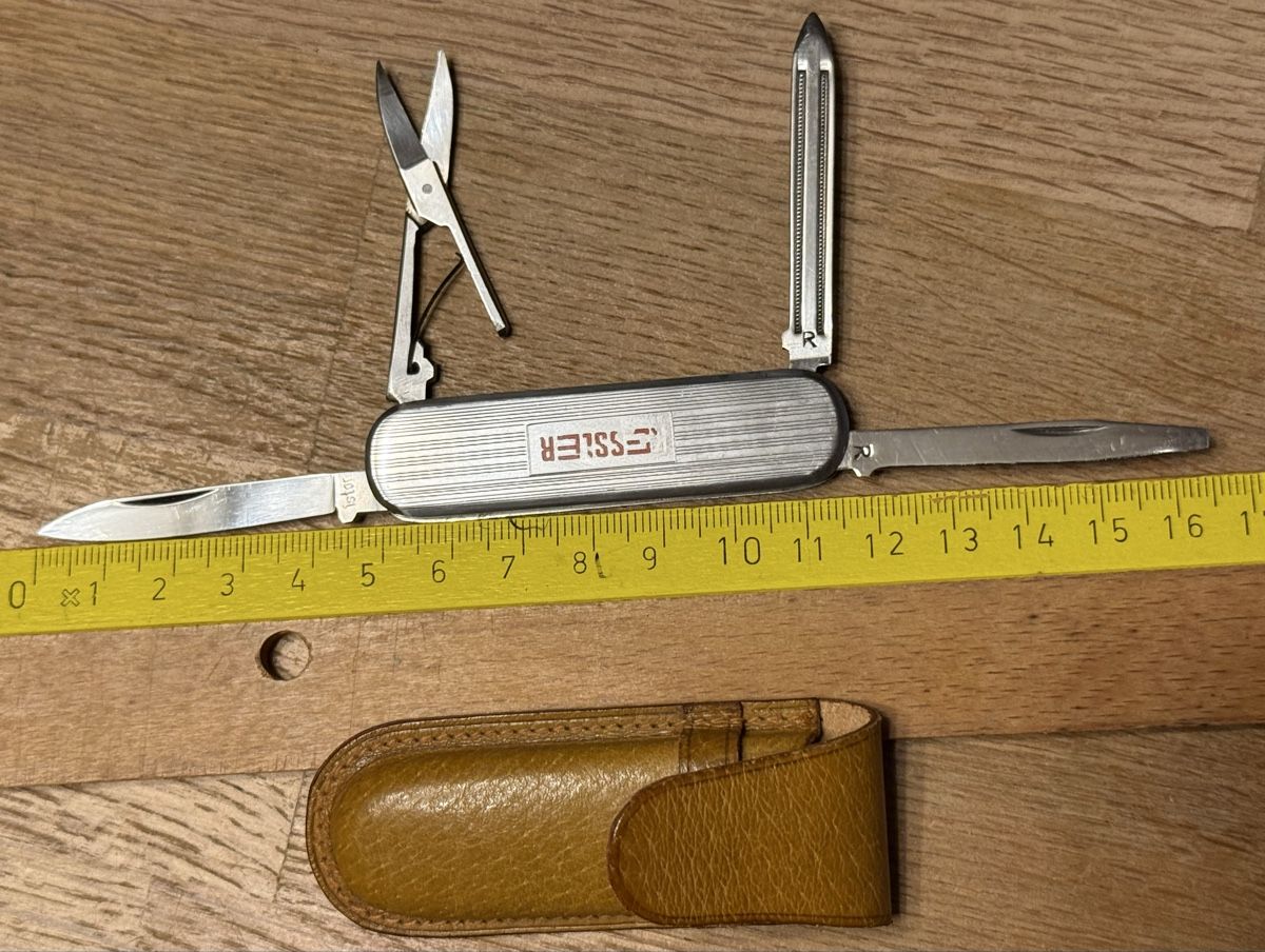 Coltelli tascabile: Altes Metall Taschenmesser Sackmesser – Usato da Goldach venduto da Messerguru 7