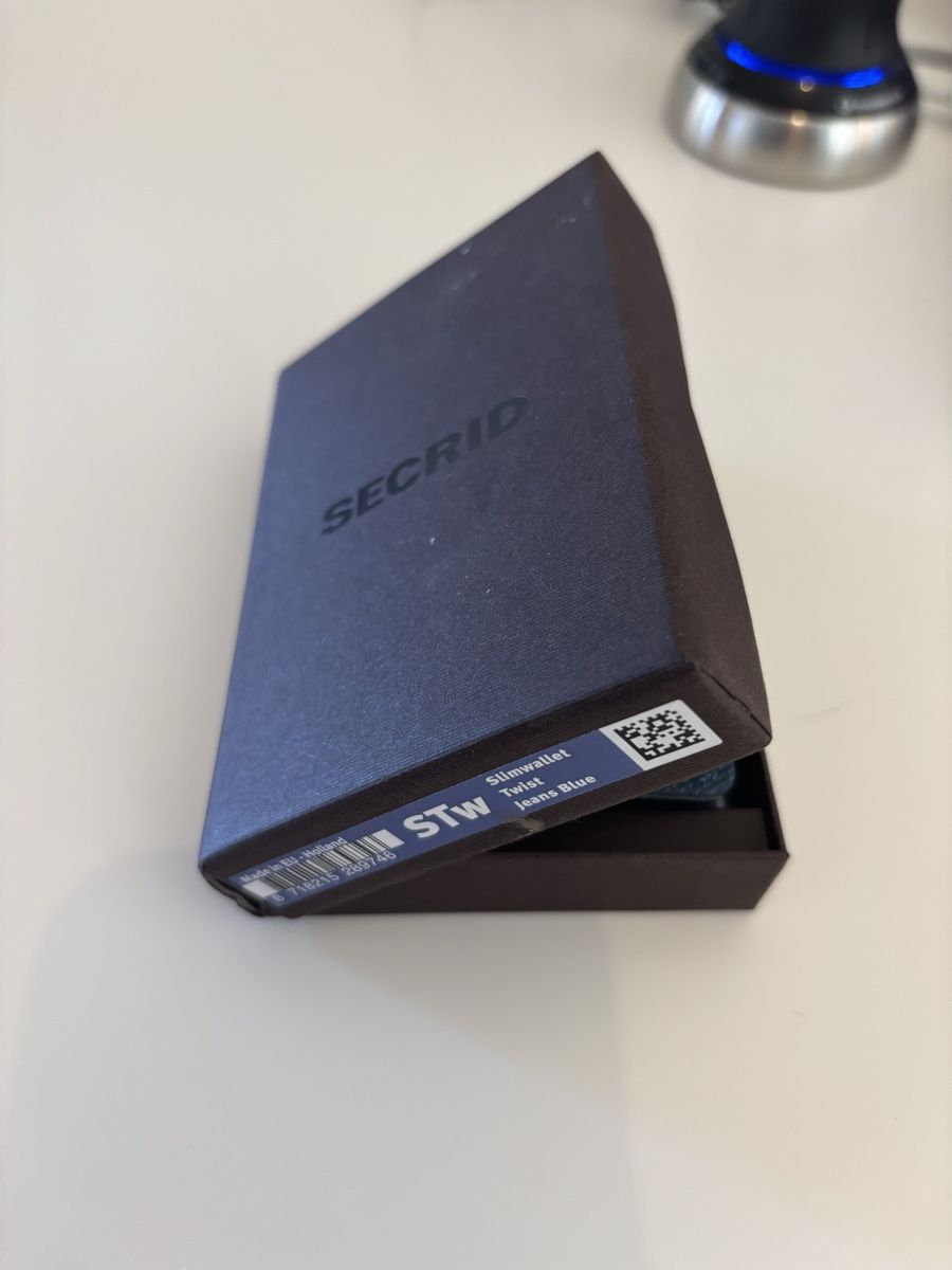 Secrid Portafogli: Secrid Slimwallet Twist Jeans Blue – Nuovo e nell'imballaggio originale da Zürich venduto da thu_8m5j 1