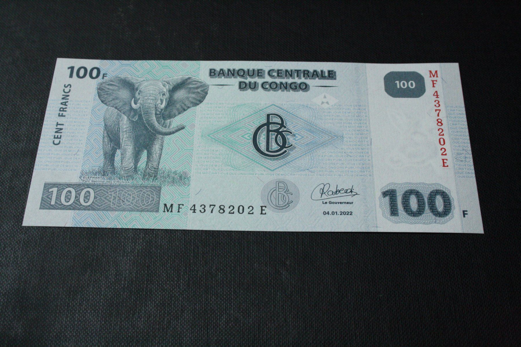 Banconote: UNC Congo 100 Francs  2022 – Nuovo (secondo la descrizione) da Cormondrèche venduto da Hermes.monnaies