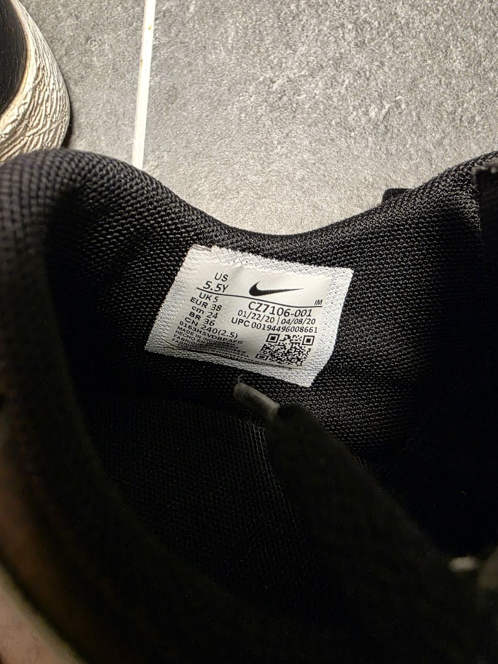 Nike Herrenschuhe: Nike Blazer Schuhe schwarz Grösse 38  – Gebraucht aus Toffen von ver_x68f 4