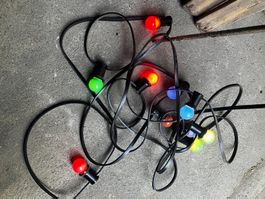 Lichterkette für laue Sommerabende im Garten :)