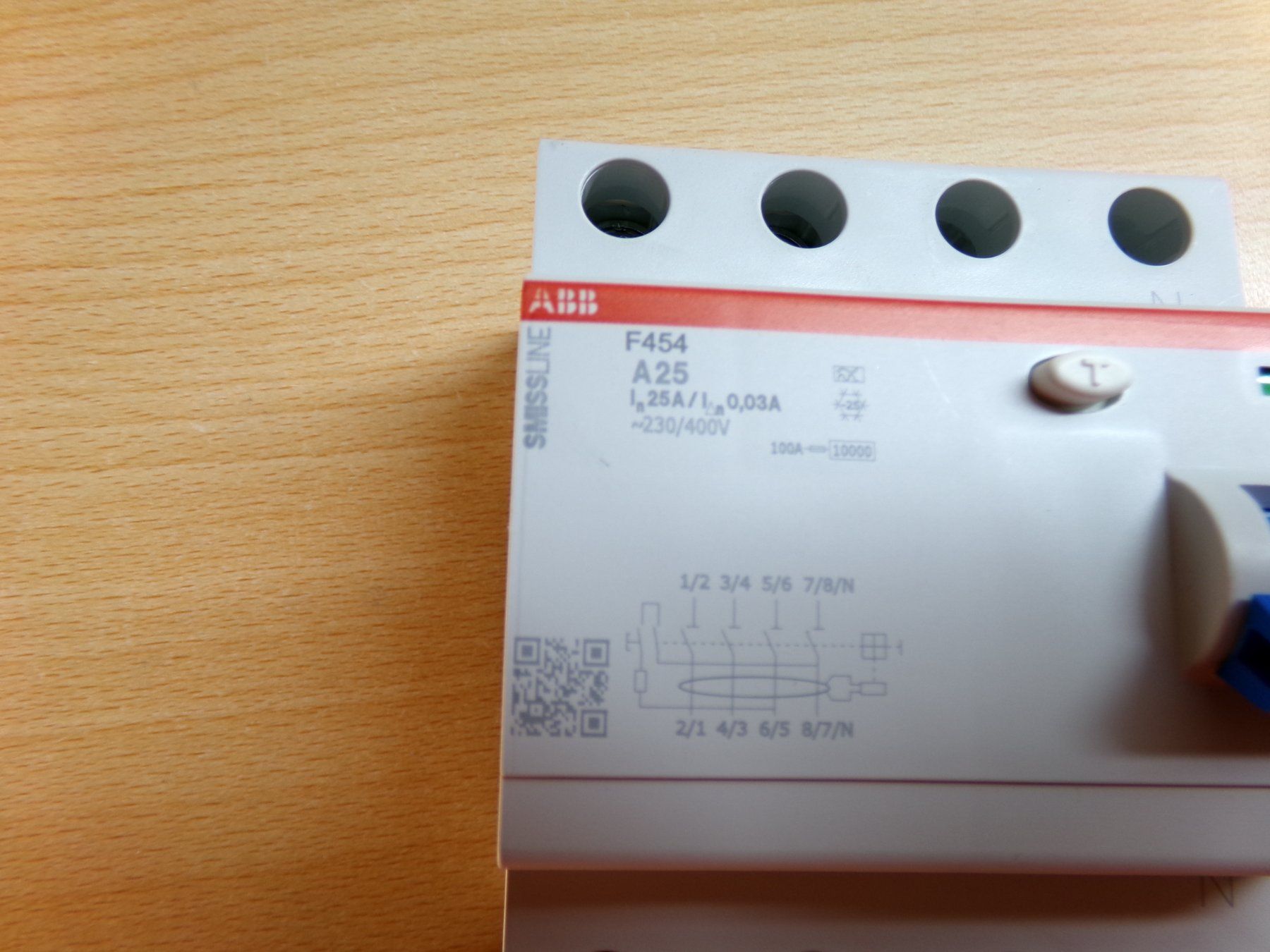 ABB Schalter: FI 25A 4pol. ABB-smissline – Neu und originalverpackt aus Hombrechtikon von HaGeKa50 2