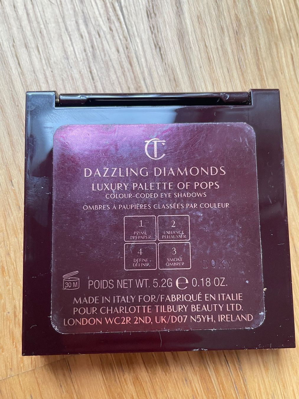 Charlotte Tilbury Make-up: Charlotte Tilbury Dazzling Diamonds Eyeshadow Palette – Gebraucht aus Dübendorf von Mangia14 3