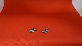Elegante Ohrringe mit Strass