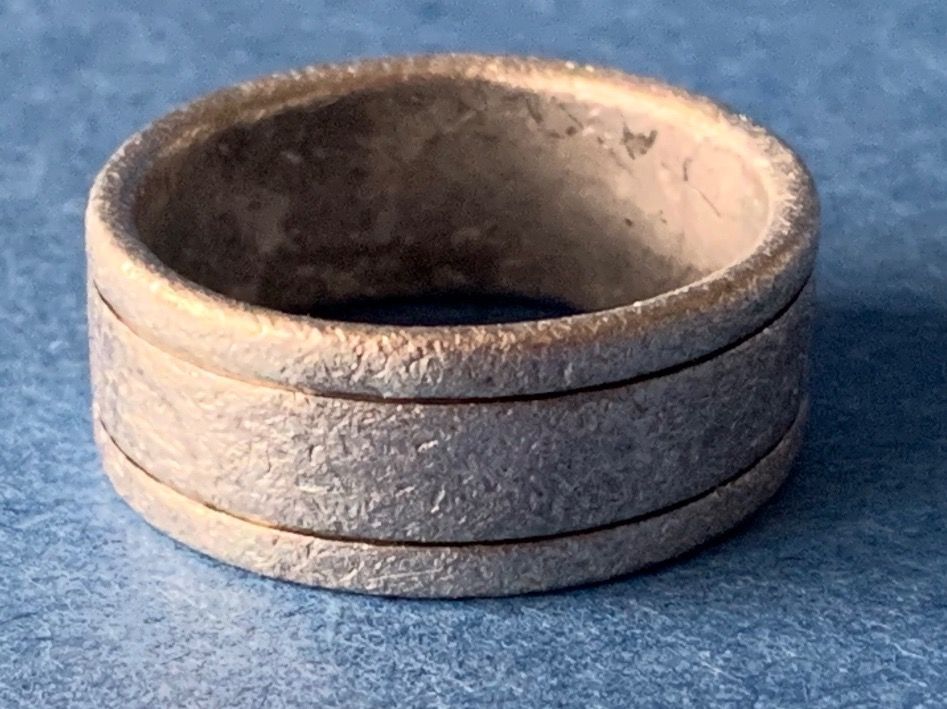 Anelli: Silberring matt double line (55) – Usato da Dittingen venduto da Bellevista 1