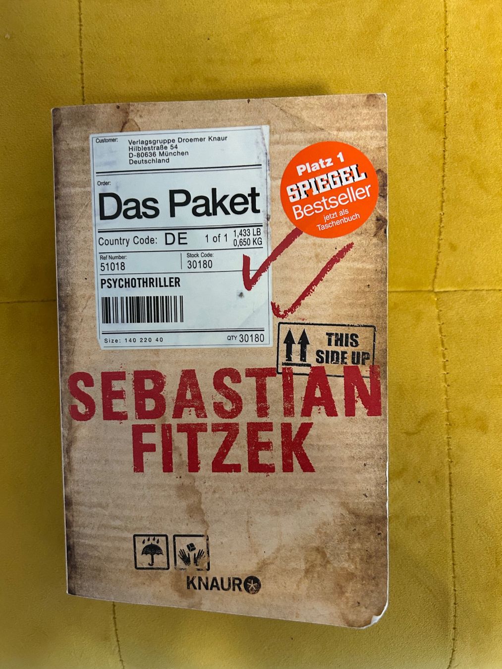 Libri: Das Paket Fitzek – Usato da Leuzigen venduto da Zoey2014