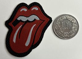 Rolling Stones Zungen Aufnäher neu