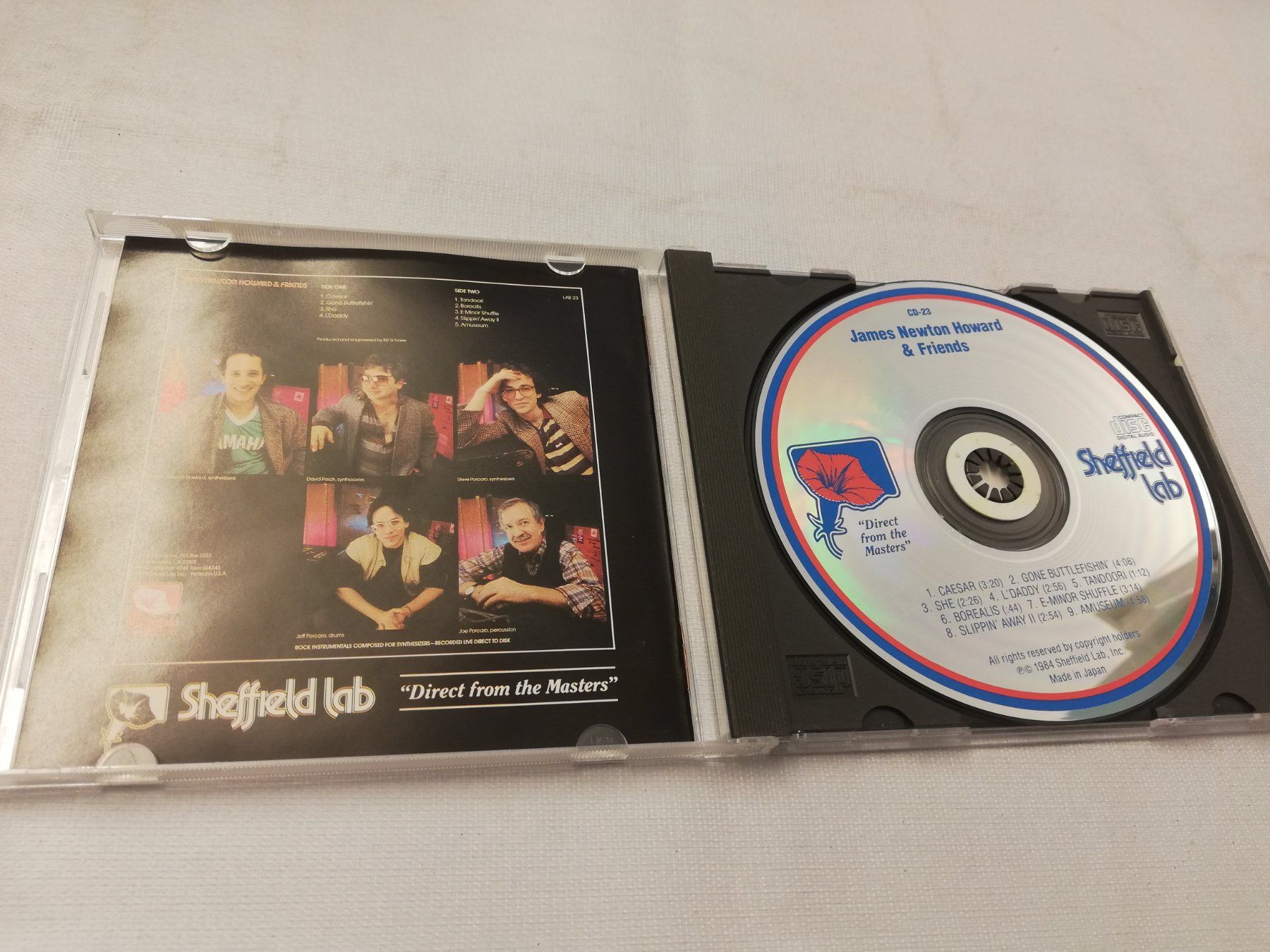 CD: JAMES NEWTON HOWARD & FRIENDS – Usato da Bern venduto da Vinylsound.ch 2