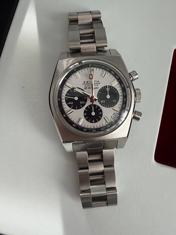 Zenith Uhren: Zenith El Primero Chronomaster A384 Revival – Gebraucht aus Zürich von timeio-swapwatch