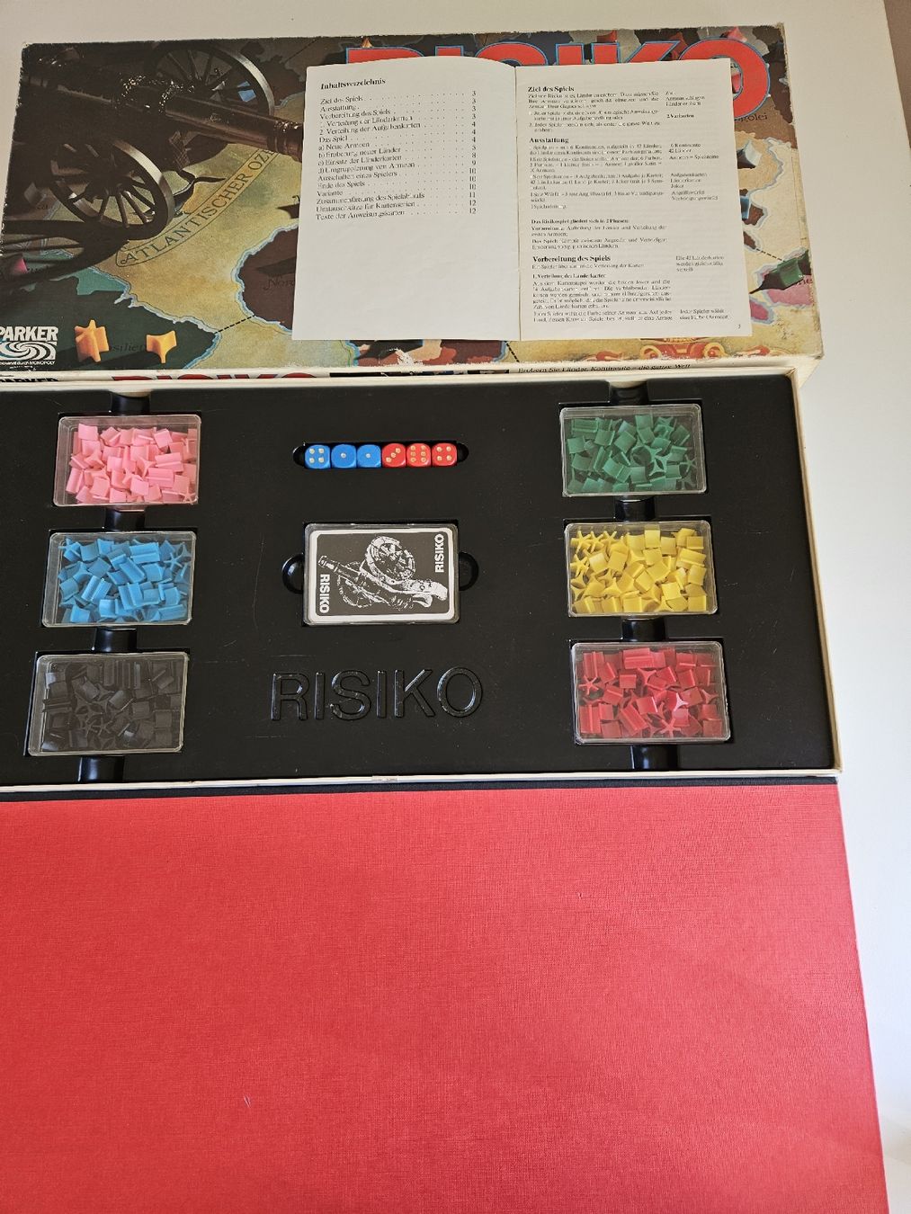 Parker Jeux: Brettspiel Risiko Parker 1975 – D'occasion à Oberdorf BL par BaldenEagle 4
