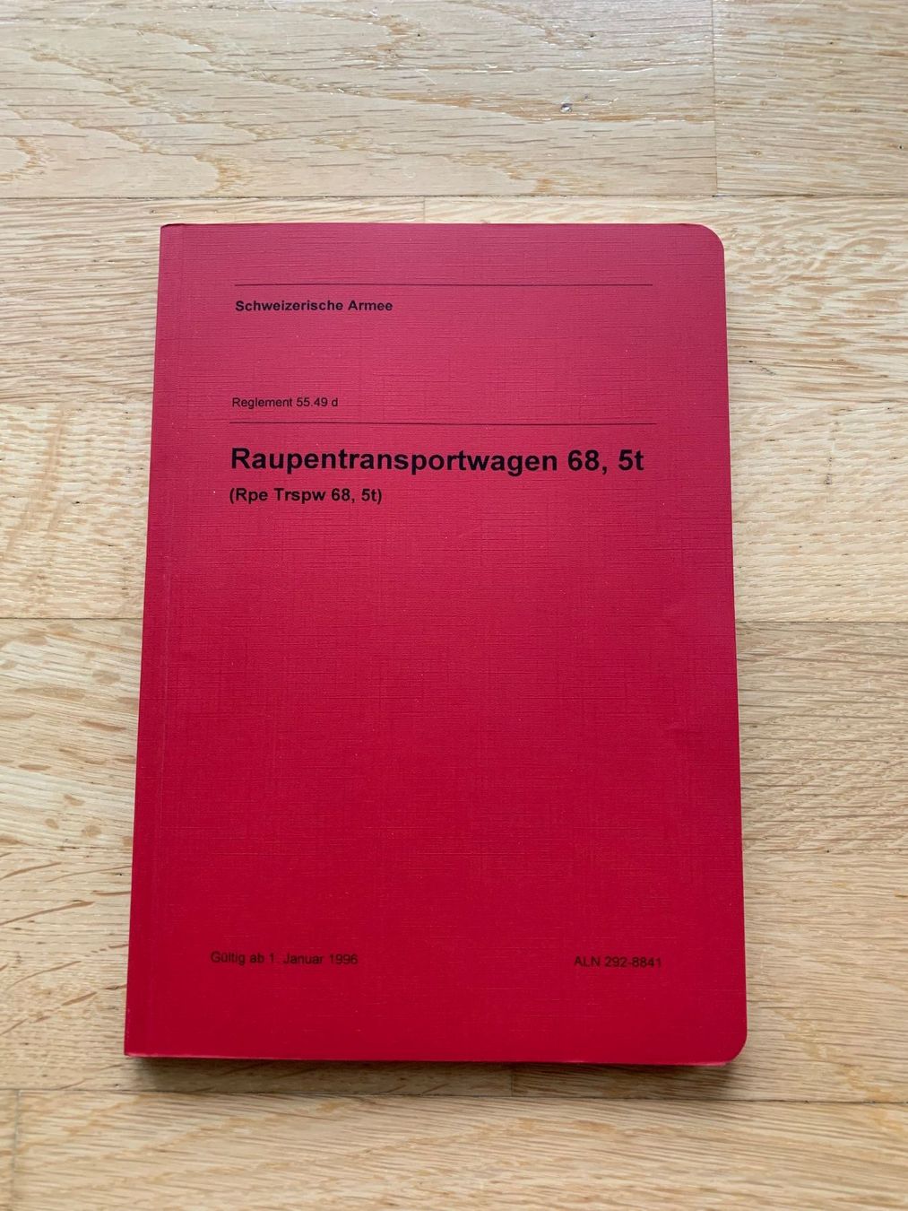 Libri: Raupentransportwagen 68,5T – Usato da Duebendorf venduto da gilberto17