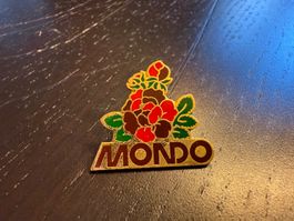 Mondo Anstecknadel Emaille Blumen Rarität für Sammler!