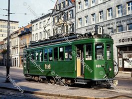 Postkarte BVB Be 2/3 Nr. 303 (1935)                   BTM092