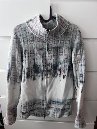 JET SET fleece Jacke, Übergangsjacke, vintage, Damen