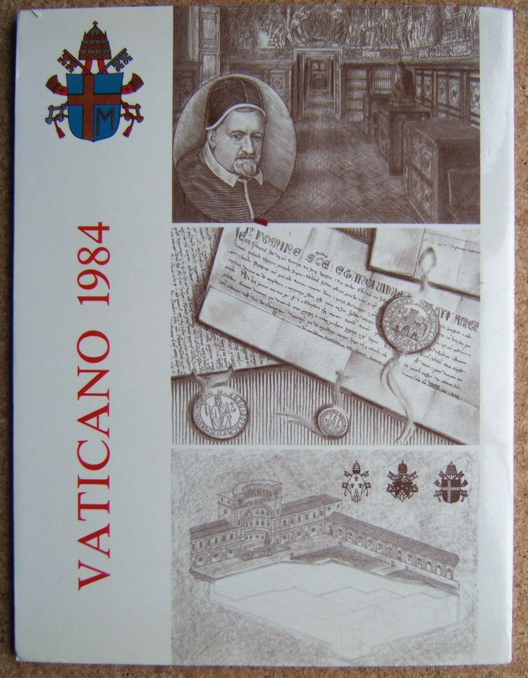 Tutti i francobolli: JAHRBUCH VATIKAN 1984 – Nuovo (secondo la descrizione) da Brunnen venduto da Nonne04 1