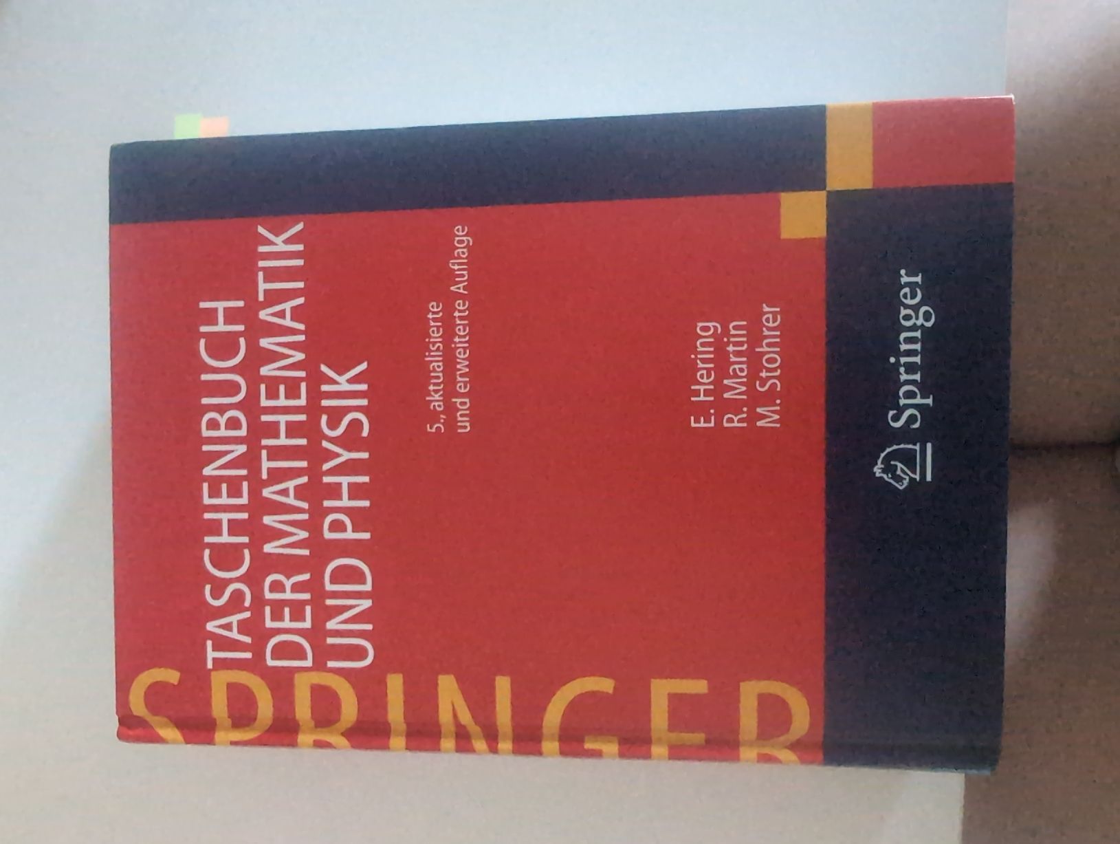Libri: Taschenbuch Mathematik Physik 5. Auflage Spring – Usato da Besenbüren venduto da ram_z8pp