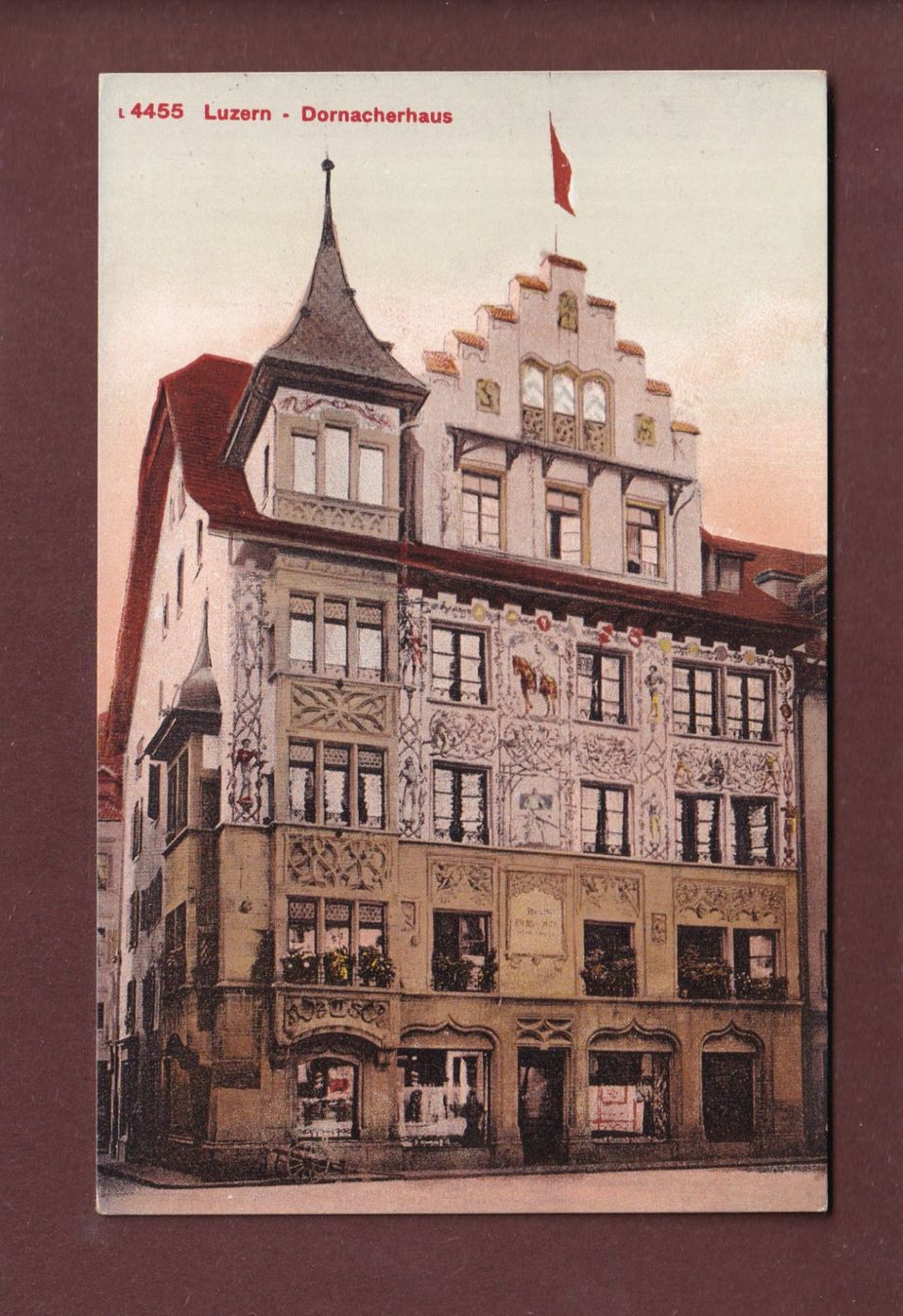 Cartoline postali: LUZERN - Dornacherhaus – Usato da Pully venduto da nicecards