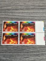 Briefmarken Energie 2000 Helvetia 90 Rappen 4er Streifen