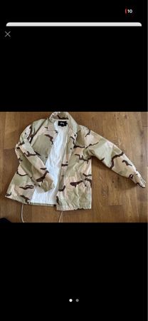 camu-frühlingsjacke marke stüssy