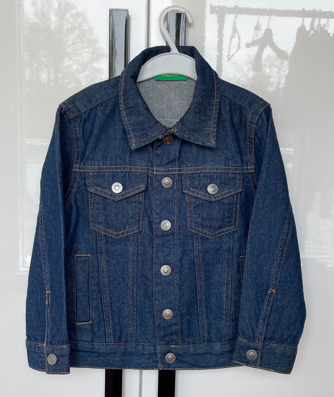 Benetton Jacken & Mäntel: Giacca in jeans Benetton **NUOVA** – Neu (gemäss Beschreibung) aus Castel San Pietro von Moregi