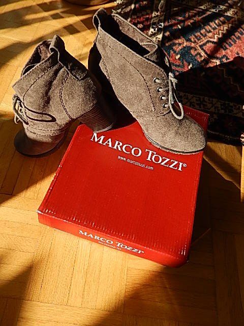 Damenschuhe: Stiefeletten / Boots MARCO TOZZI – Gebraucht aus Aesch von alaine6262