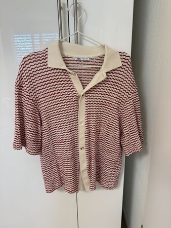 Sommerliches Zara Set, Grösse S, Rot/Weiss, Top Zustand