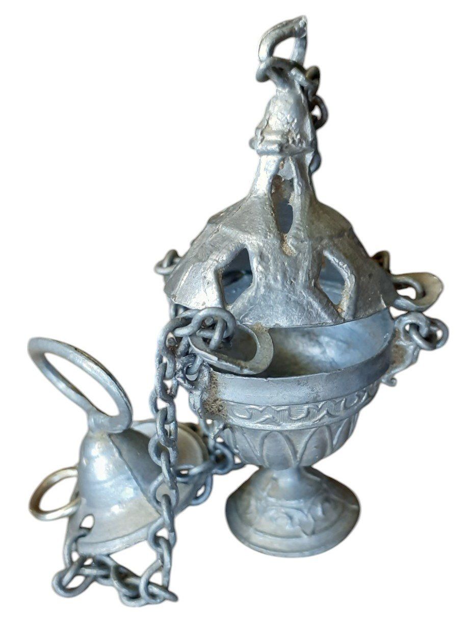 Statuette: Weihrauchfass sakral Miniatur antik – Usato da Mörschwil venduto da antiksalon