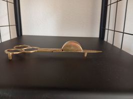 antiker Kerzenlöscher Messing