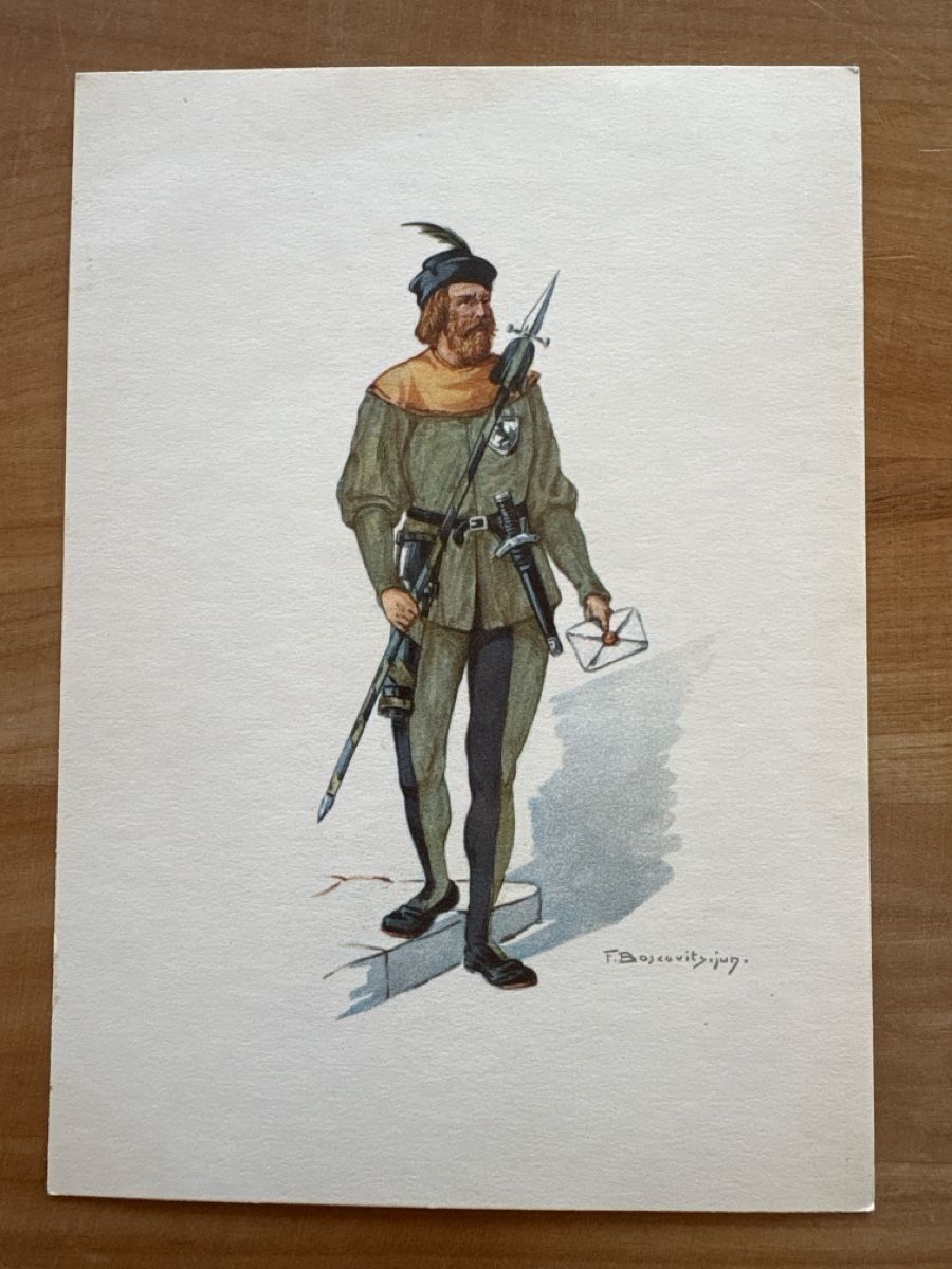 Cartoline postali: AK von Standesläufer Schaffhausen – Usato da Rümlang venduto da Kartenpost1