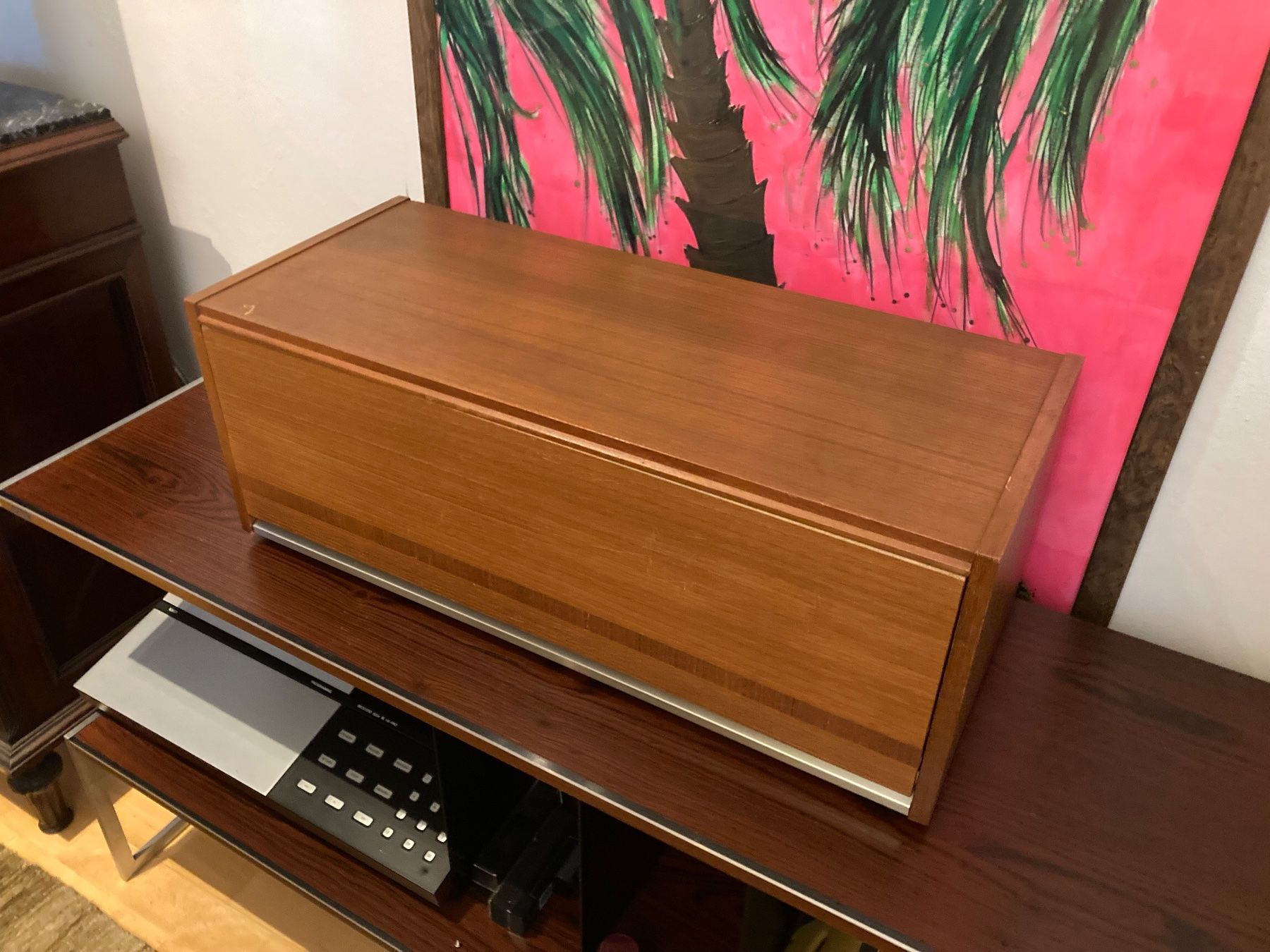 Chaine HIFI à Lampes TELEFUNKEN OPUS 2550 Avec Enceintes En Bois - Occasion
