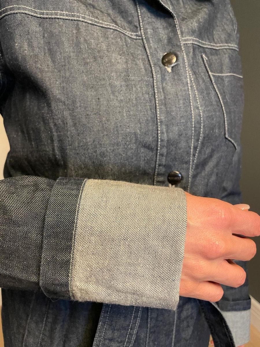 Cappotti: Denim Jeans Mantel oder Kleid L – Usato da Siebnen venduto da Starlauf 5