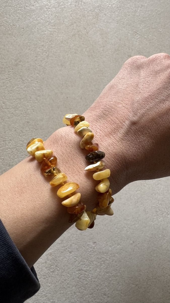 Ketten: Baltic Amber Necklace, Natural Stone, Summer Accessory. – Neu und originalverpackt aus Corsier GE von Arca_ReLife 4