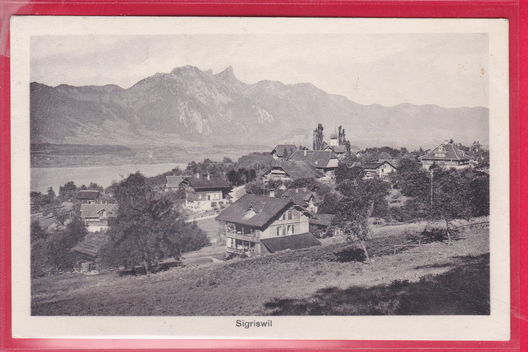 Cartoline postali: SIGRISWIL, – Usato da Oberrieden venduto da Gebirgsstelze